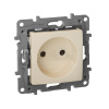 1066907 Механизм розетки 1-м СП Etika 16А IP20 250В 2P без заземл. немецк. стандарт винт. клеммы сл.