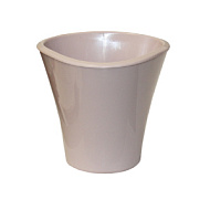 Кашпо пластиковое ЛАГУНА 0,6л бисквитный