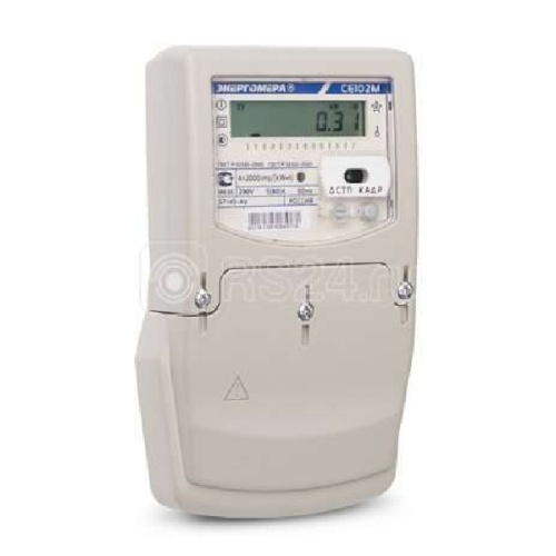Счетчик СЕ 102М S7 145 JV 1ф 5-60А 1 класс точн. многотариф.; оптопорт ЖКИ в щит. контроль вскрытия физ. лица Екат. вр. (ТР104) Энергомера 101002003010510-TP104, 253297