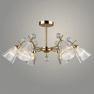 Люстра N6221/6 COP медь 6х60W E14 d715 h335, QH24