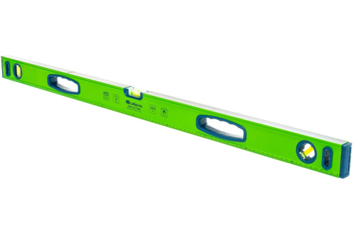 34117 Уровень Сибртех УСМ-0,5-1000, алюминиевый, фрезерованный, 3 глазка, магнитный, 1000 мм