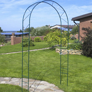 Арка разборная 'Новая' 2,3 х 1,2 х 0,24 м зеленая