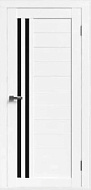 13 Дверное полотно остекленное, покрытие эмалит, белый  600*2000