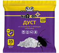 Дуст - от ползающих насекомых, 100 гр.