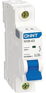 Выключатель автоматический модульный CHINT 1п C 50А 4.5кА NXB-63S (R) 296715