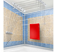 Сушилка для белья потолочная Лиана-люкс 140, белый, пластиковая комплектация