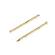 Гвозди финишные 1,4х30мм латунированные 50шт/пакет