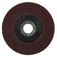 74042 Круг лепестковый торцевой MATRIX, P 40, 125 х 22,2 мм