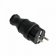 Вилка электрич. прям. ОМЕГА с заземл. IP44 ВБп3-1-0м ИЭК PKR01-016-2-K02