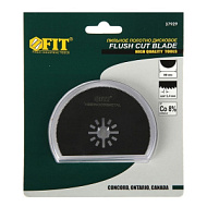 37929 Полотно пильное фрезерованное FIT, 80*0,65мм, Bi-metall Co8%, дисковое