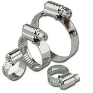 Хомут стальной червячный 120-140мм
