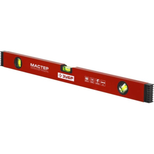 34584-060_z01 Уровень ЗУБР УС - 4 коробчатый, крашеный, фрезерованная базовая поверхность, 60см