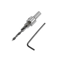 36432 Сверло с зенкером для мебельных стяжек 5 мм/зенкер 9,5 мм (для стяжки 7х70)