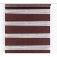 Штора рулонная День и Ночь Шоколад 40*160