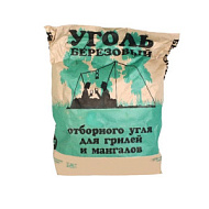 Уголь древесный березовый LISTOK 3 кг