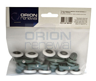 ORION Ролики дверные двойные эксцентриковые,4 шт,в п\у 0101010