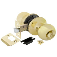 Ручка защелка PUNTO 6072 PB-B (фик.) золото + петли 2шт  в подарок /АКЦИЯ/