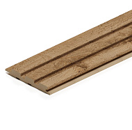 Панель  МДФ Реечная Beats Light Пекан 2700x119x16