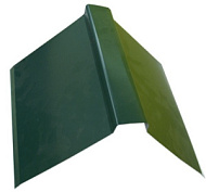 Конек плоский 150*150*2000 мм RAL 6005 Зеленый мох
