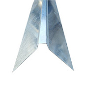 Конек оцинкованный  120*120*2000 мм