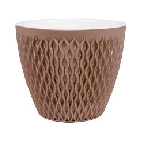 Кашпо пластиковое ВЕРСАЛЬ 1,6л фраппе