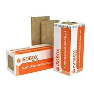 Базальтовая вата ISOBOX Экстралайт 33кг/м3 (1200*600*100*6) (0,432м3/уп) 4,32 м2 (16/176 шт)