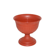 Вазон пластиковый ВЕНЕЦИЯ №2 2,5л терракот