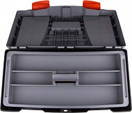 90706 Ящик для инструмента STELS  590 х 300 х 300 мм (23"), пластик