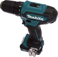Дрель аккумуляторная Makita DF 333 DWYE (12В, 2х1.5Ач Li-ion , БЗП-10мм, 0-450\1700об\м, 30\14Нм)