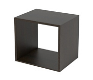 Стеллаж 1 секция 364*356*294мм Венге