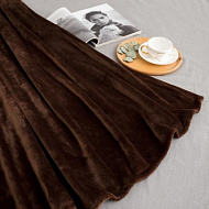 Плед "LoveLife" 150х200 см, велсофт, цвет шоколадный, 100% п/э