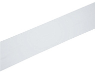 Декоративная планка КЛАССИК 70 мм белый глянец 1м