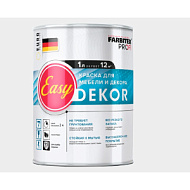 Эмаль FARBITEX PROFI  акриловая для мебели и декора EasyDecor, 1,0 л