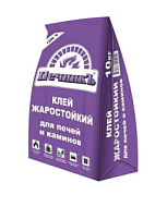 Клей жаростойкий для печей и каминов ПЕЧНИКЪ, 10кг