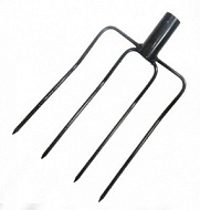 Вилы сенно-навозные, 4-х зубые, без черенка