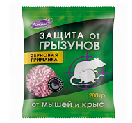 Зерна от грызунов ДОМОВОЙ 200гр