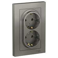 Механизм розетки TV ATLAS DESIGN оконечный 1DB бел. SchE ATN000191, 1240164