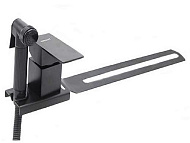 D1026-7 Смеситель для биде Dikalan, черный, на планке