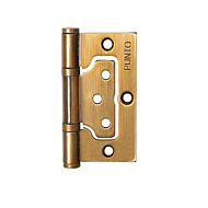 Петля универсальная без врезки PUNTO 200-2B 75x2,5 CFB (кофе глянец) пара