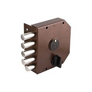 Замок накладной Гардиан ЗВ 20.05 левый (5 кл. ЗК.301-02) ЗД без ответной планки.