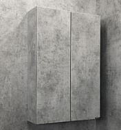 Шкаф подвесной Comforty Осло-60, бетон светлый, 580*800*180 мм