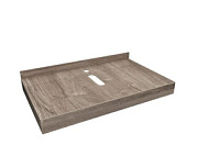 VT4051H Lukka Столешница под раковину 80 Vinchi, керамогранитная, дуб кашмир