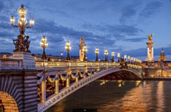 Фотообои Твоя Планета Мост Александра III 194*136 см (4 листа)/Новосибирск