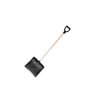 Лопата №13 515х410, ал/пл, деревянный черенок, V-ручка