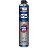 Пена монтажная TYTAN  65, профессиональная, летняя 750мл