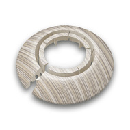 Обвод универсальный для труб Ф16-22мм "Идеал" (2шт. во флоупак) Дуб палена