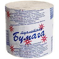 Бумага туалетная ИСЕТСКАЯ , однослойная, без втулки