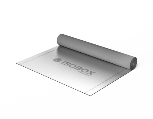 Пароизоляционная отражающая пленка ISOBOX ТЕРМО 70 (70м2/рул)