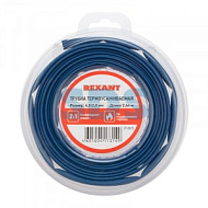 Трубка термоусадка REXANT ТУТ 4/2 мм синяя, l ролик 2.44м (8ft) BL 29-0015