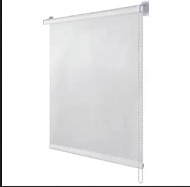 Рулонная штора Жемчуг цв. БЕЛЫЙ 50*180см